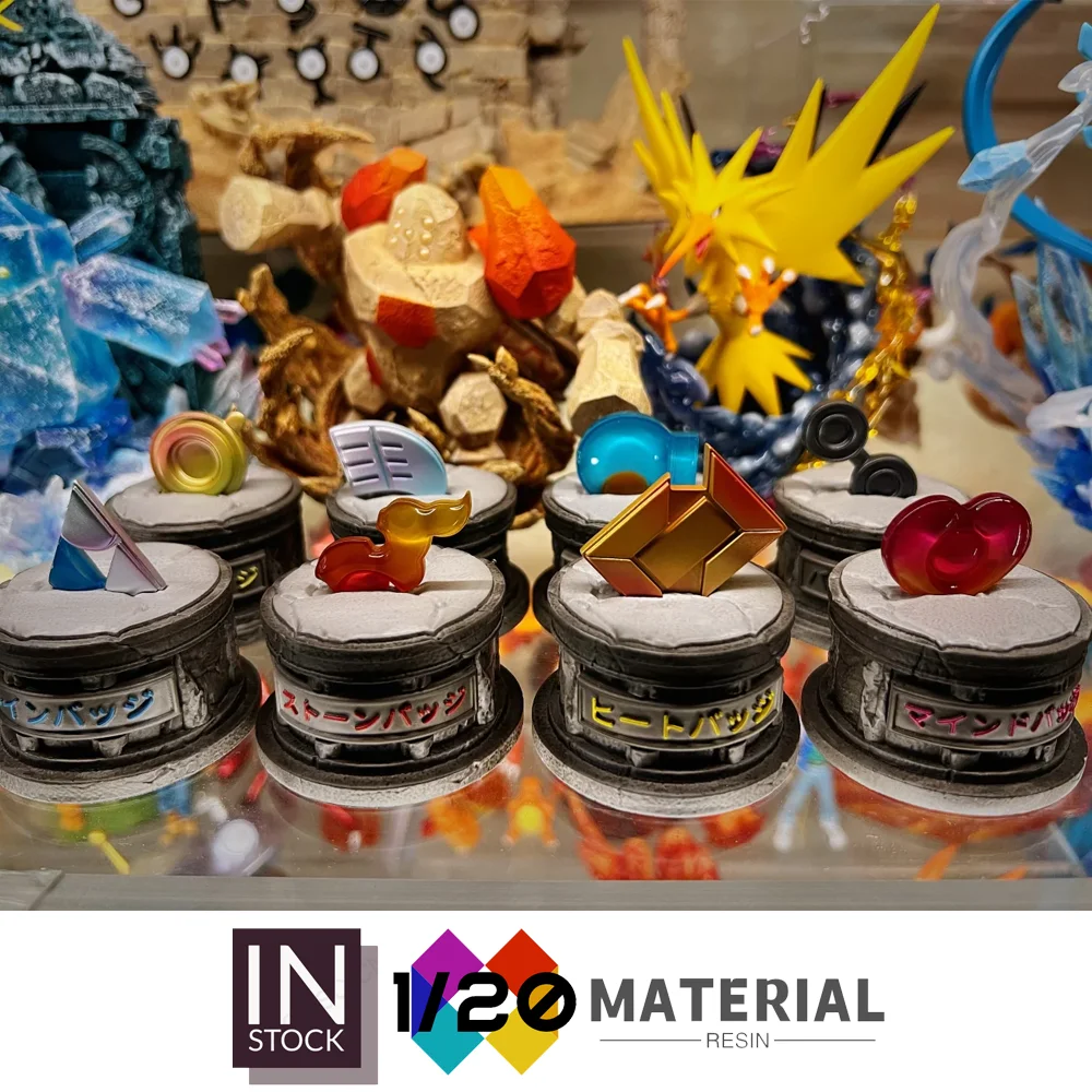 

[В наличии] World of Resin Scale [PALLET TOWN] - Значок для спортзала Hoenn [Split RE-MENT]