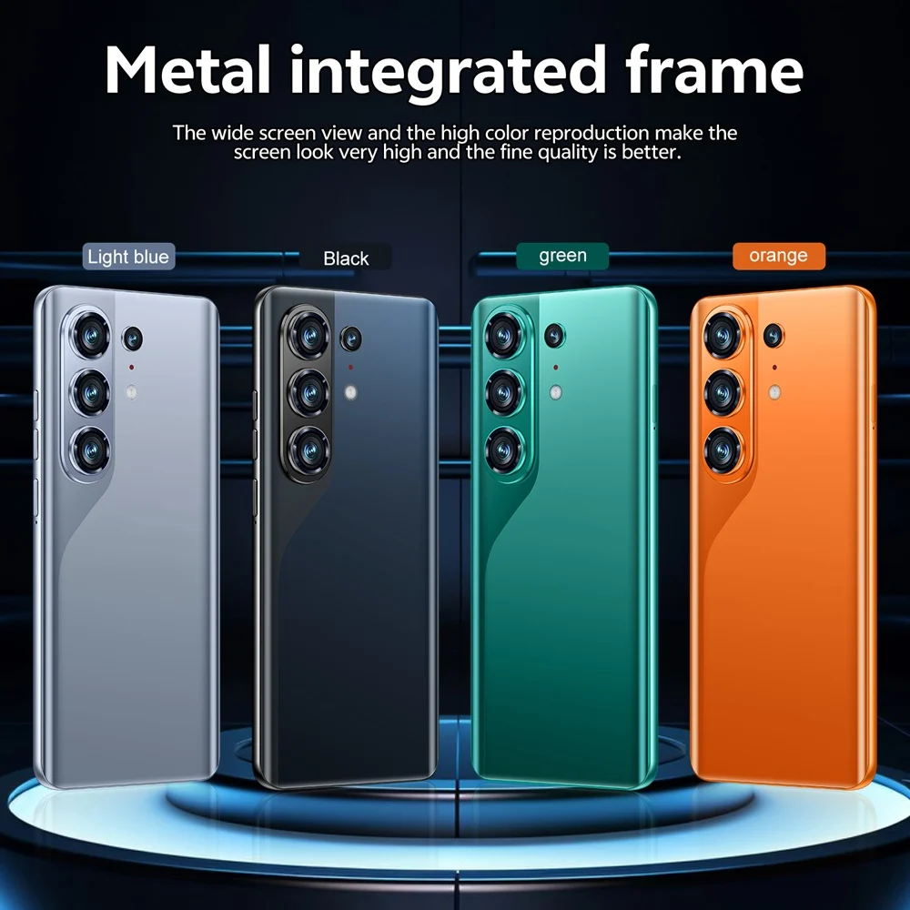 K-Touch C27 Ultra Mobile Phones 5G Dual Card Dual Standby Smartphone 7.3 HD Android 15 Cell Phone 8000mAh Face Unlock 16+48MP Camera Global Version Cellphones For Men Women