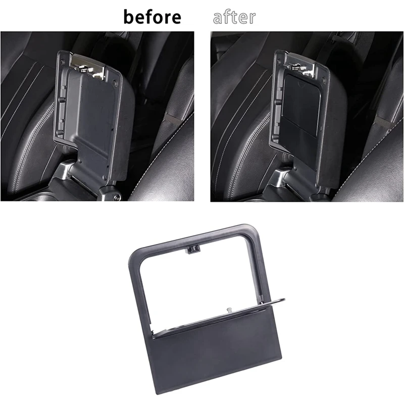 Armrest Box Storage Box Tray For Land Rover Discovery 4 2010-2016 Central Armrest  Storage Box Accessories