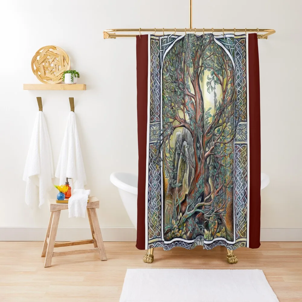 

The Tree Shower Curtain Anime Bathroom Modern Accessory Bathrooms Anime Shower Curtain