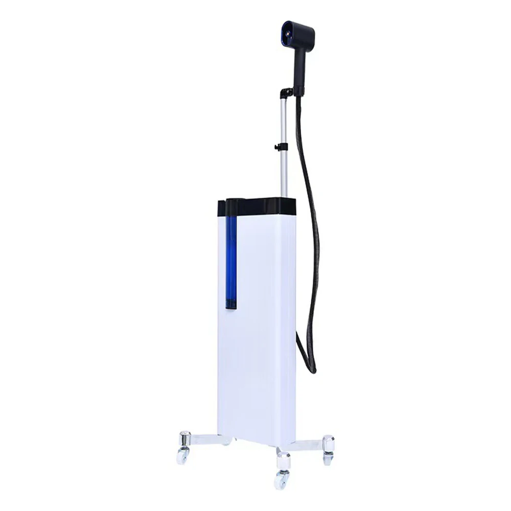 Humidifier Facial 2 In 1 Shampoo Hair Steamer Rolling Stand Hooded Hair Dyeing Coloring Perming Conditioning Salon Spa Steamer