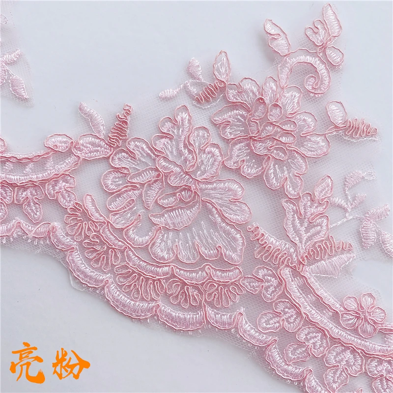 Lace Eyelash Accessories, Evening Dress, Headdress, Skirt Decoration, Handmade, DIY, 13 Colors to Choose from