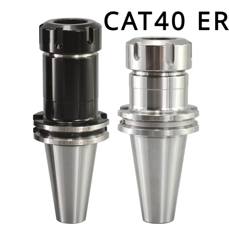 CAT40 ER16 ER20 ER25 ER32 ER40 Tool holder CAT ER CNC TOOL HOLDER CNC Milling Machine Center Collet Chuck Pull Stud Handle Shank