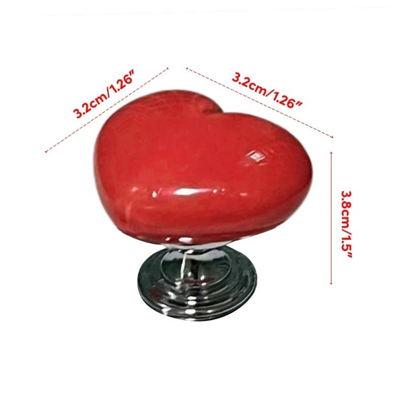 4 Uds. Botón presión para decoración baño, botón presión en forma corazón, botones pulsadores para tanque, envío