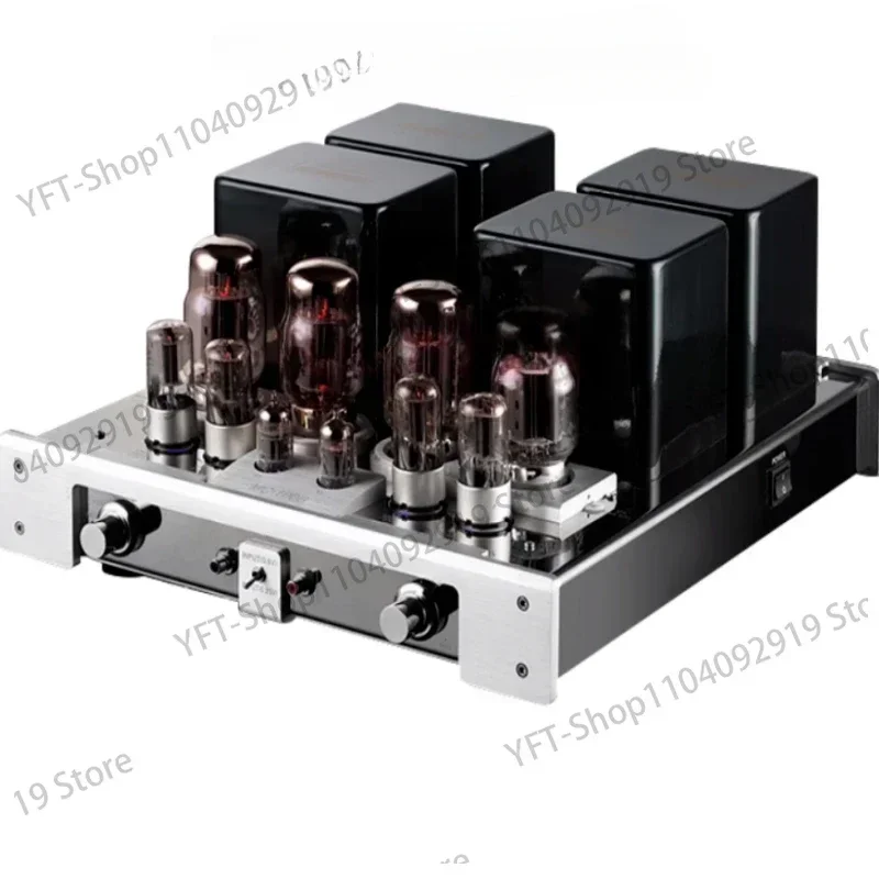 Latest  50W*2  YAQIN MC-100B  KT88 Vacuum Valve Tube Integrated Amplifier MC100B