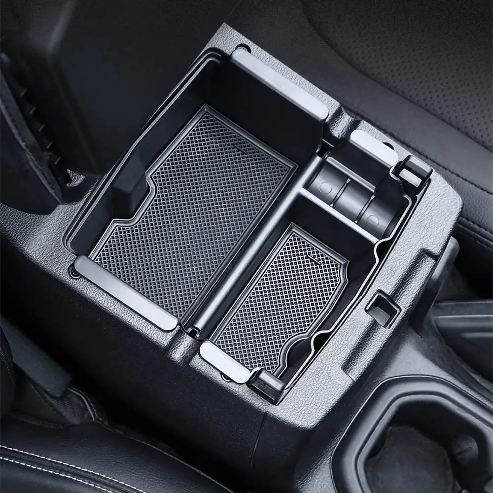 Center Console Storage Box Armrest Hanging Organizer Tray for Jeep Wrangler JK 2011-2017 JL 2018-2022 Car Interior Accessories