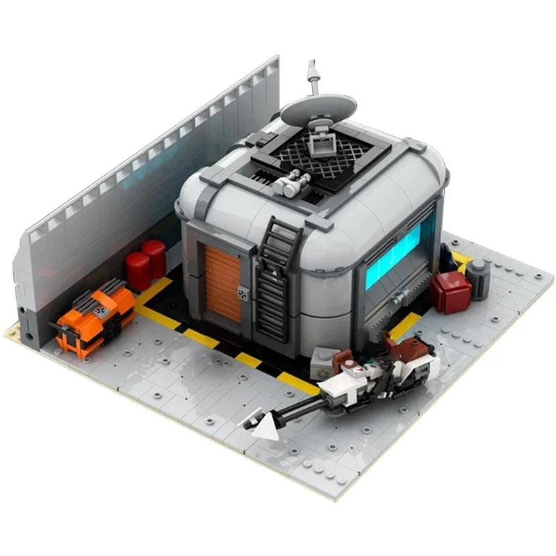 Star Movie Modello Moc Mattoni da costruzione Base imperiale # 1 Magazzino Tecnologia Blocchi modulari Regali Giocattoli di Natale Set fai da te Assemblaggio