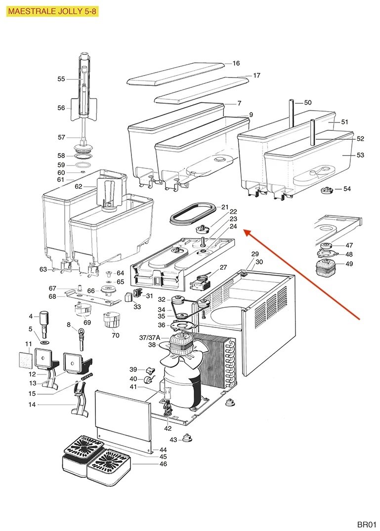 سيمبالي 530501200   O-RING 02025 EPDM (5PK)