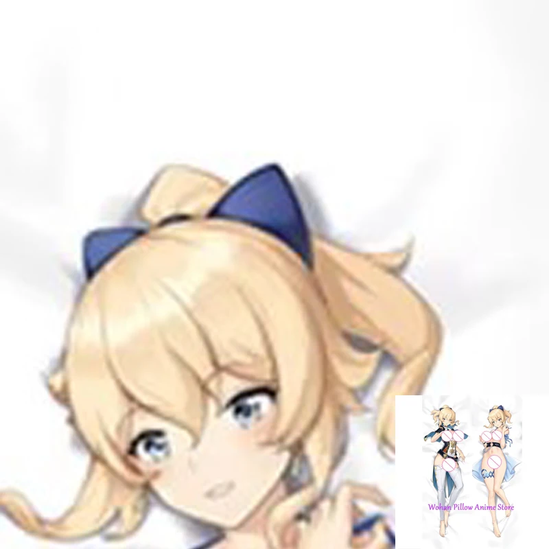 

Dakimakura Anime Pillow Cover Jean Double Sided Print Life-size Halloween Christmas Decoration