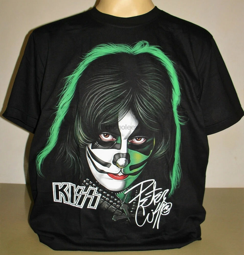 Kiss Peter Criss 1978 Solo Album Retro T-Shirt Size S M L XL 2XL 3XL Rock Band