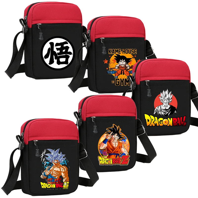 

Dragon Ball Girls Boy Crossbody Bags Men Small Shoulder Bag Anime Cartoon Goku Messenger Side Sling Bag Husband Boy Chest Bag