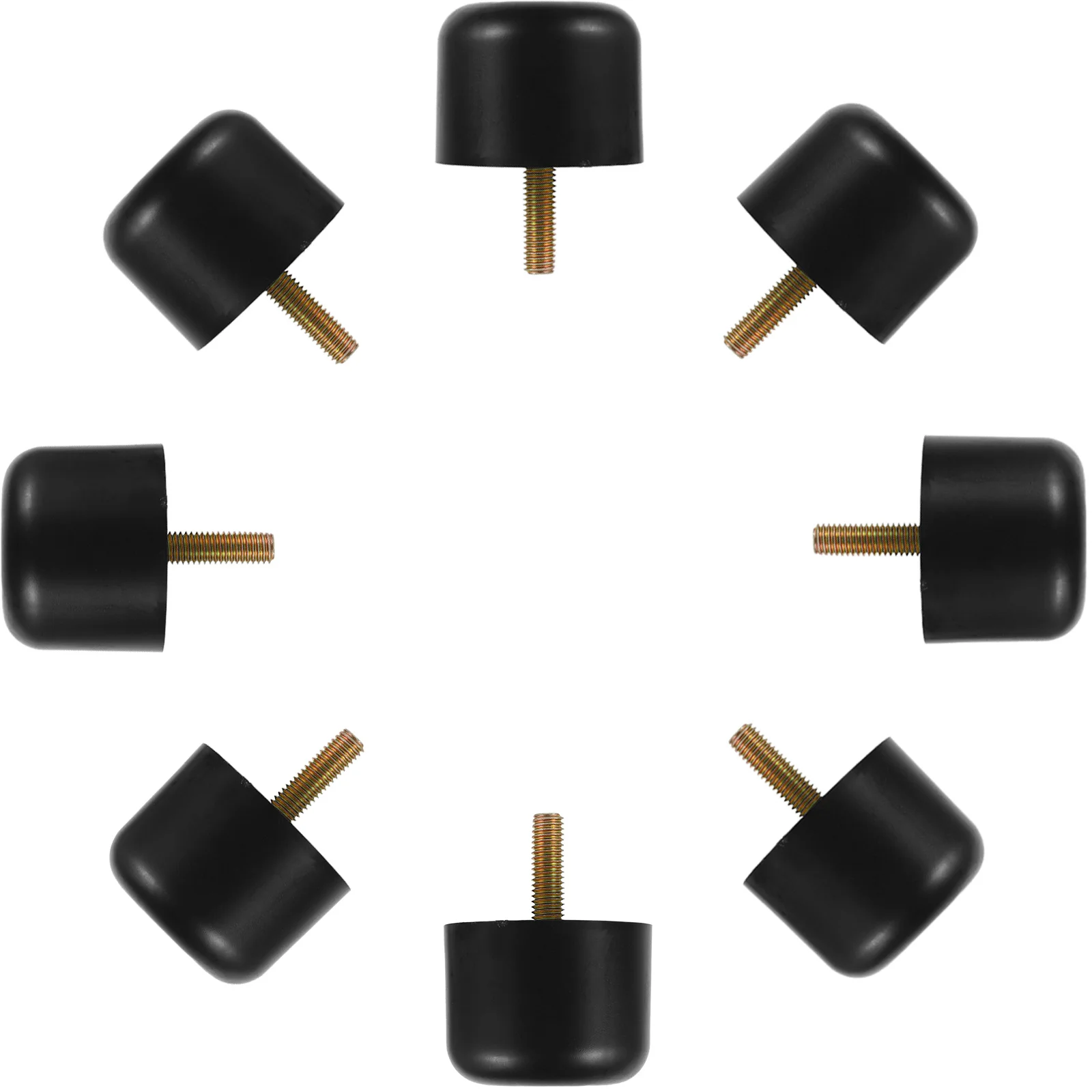 

8Pcs Plastic Sofa Feet Furniture Legs Replacement Easy Install Furniture Leg Set for Chairs Cabinets Plastic Table Feet