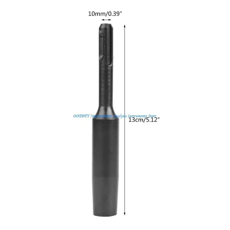 367D Durable Hardened Steel Ground Rod Driver 15mm Earth Stake Hammers Sleeve