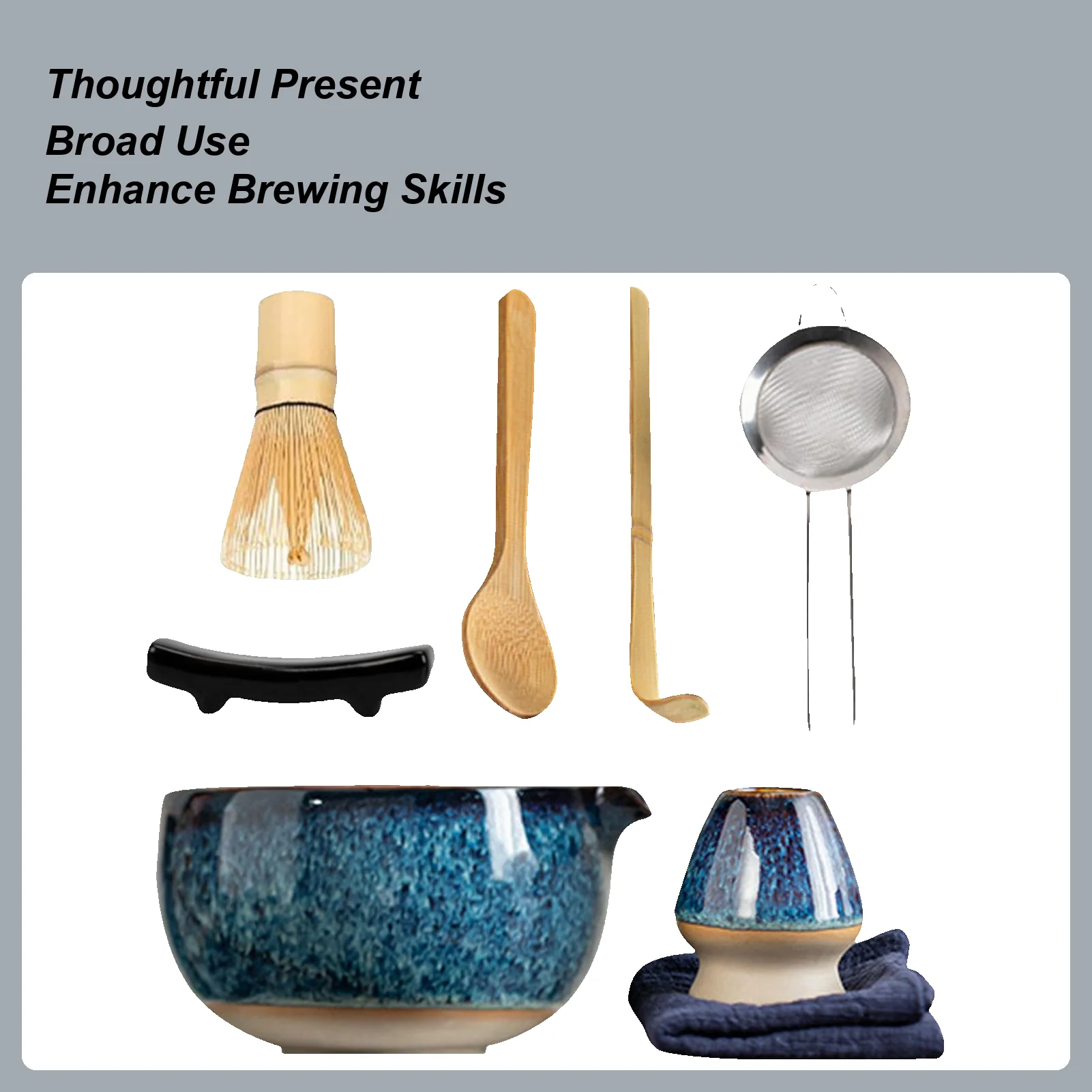 

Matcha Set Matcha Bowl and Whisk Set Japanese Tea Ceremony Utensils for Home Relaxation Morning Ritual Practice Wellness Seekers