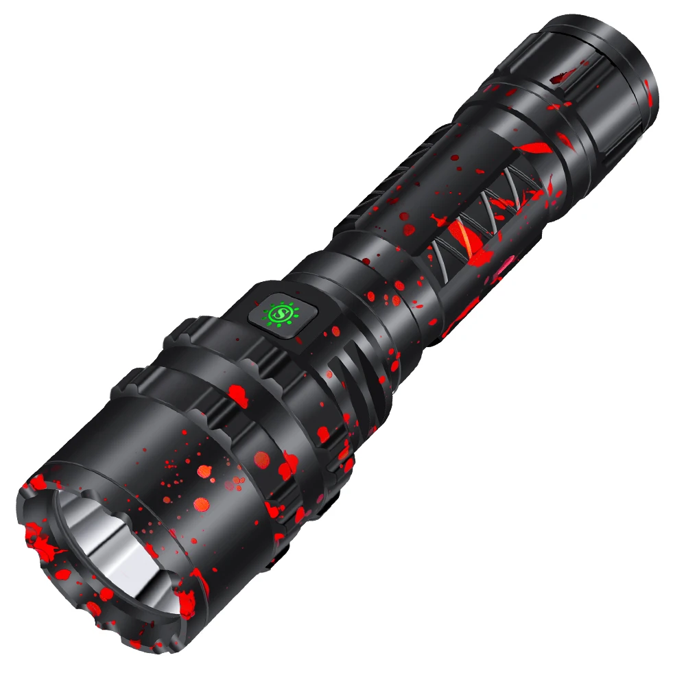 

XHP50.2 LED Light 5Modes 3000 Lumens USB Rechargeable LED Tactical flashligh 26650/18650 Portable Long Distance Light