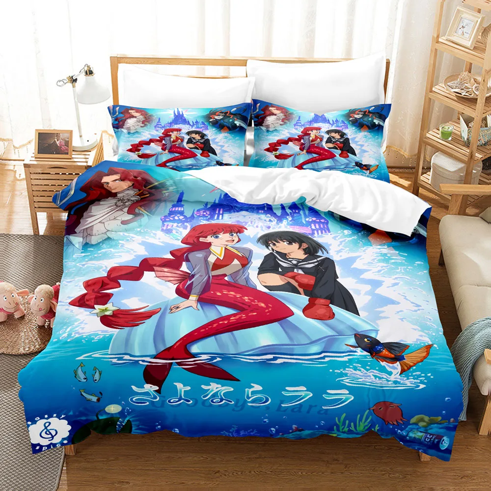 Goodbye Lara 3 Piece Bedding Set Duvet Cover And Two Pillowcases Digital Printing Quilt Cover Bedroom Decoration For Youth