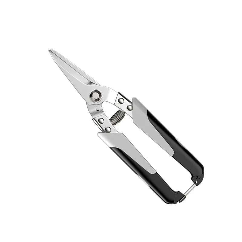 Professional Industrial Shears:Stainless Steel Scissors Tin Snips for Metal Sheet & PVC Pipe Cutting Plumbing Tools Knife