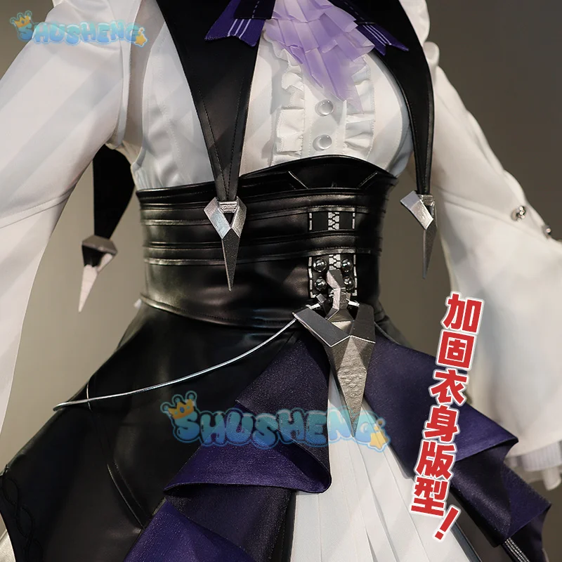 Zenless ゾーンゼロビビアンコスプレ衣装ドレス制服帽子モッキングバード金属小道具ハロウィンパーティー女性カーニバル