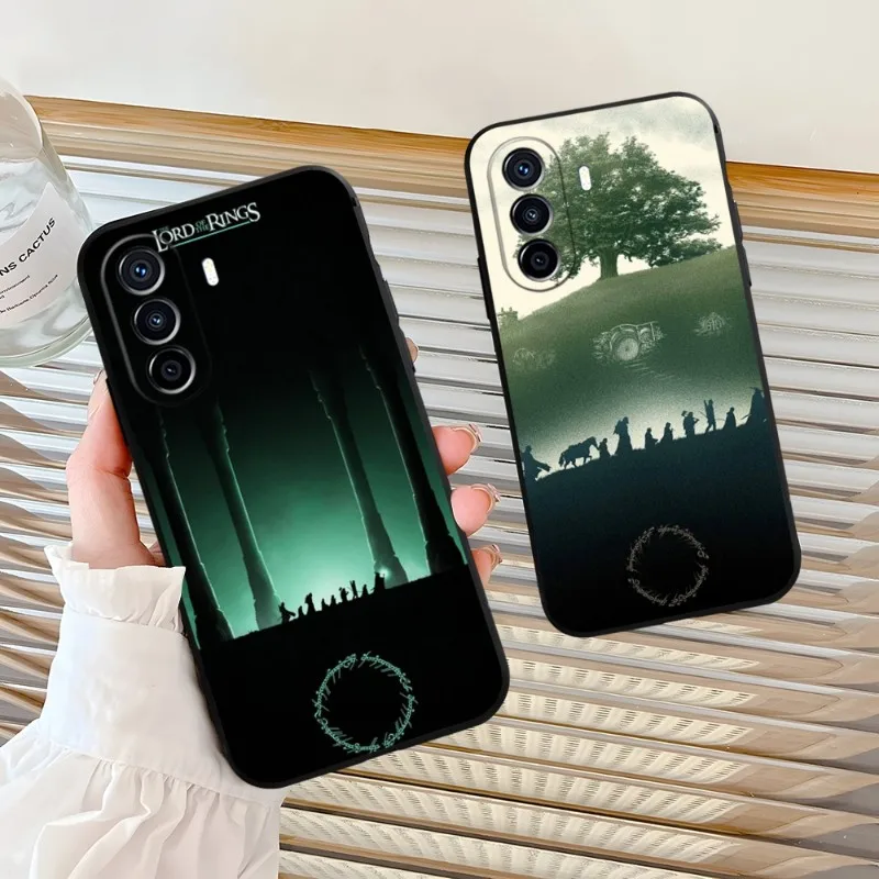 Movie R-Rings Of The Lords Phone Case For Huawei P30Pro P50 P40 P20 P10 P9 Pro Plus P8 P7 Psmart Z Nova 8 8I 8PRO 8SE Cover