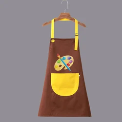 Cartoon Baby Bib Sleeveless Apron Feeding Smoky Bib Children'S Apron Painting Children'S Birthday Gift Jacket