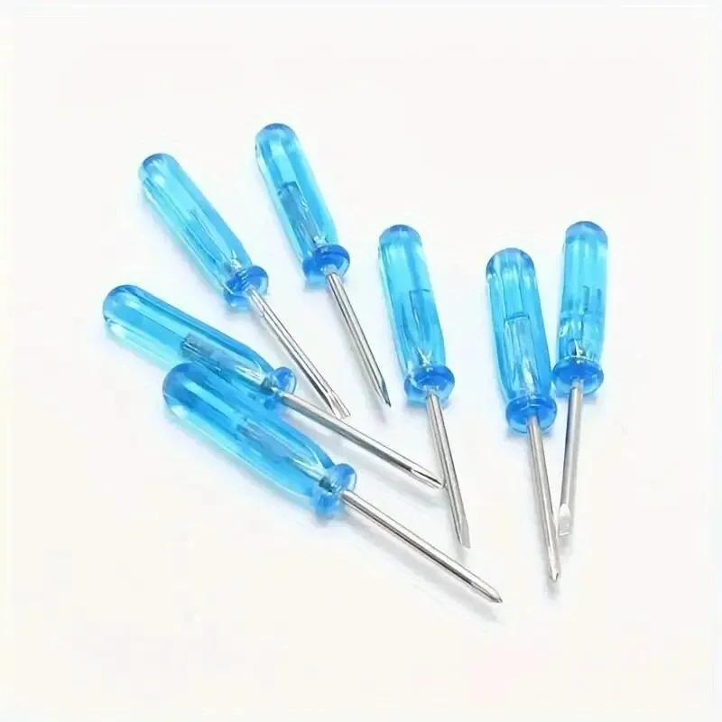 10-Pack Mini Phillips Screwdriver Set 2mm Cross/Horizontal Head Precision Repair Tools for Toys And Electronics Hand Exercise