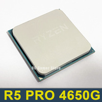 Ryzen 5 PRO 4650G R5 PRO 4650G 3.7GHz Six-Cores Twelve-Threads 65W CPU Processor Socket AM4