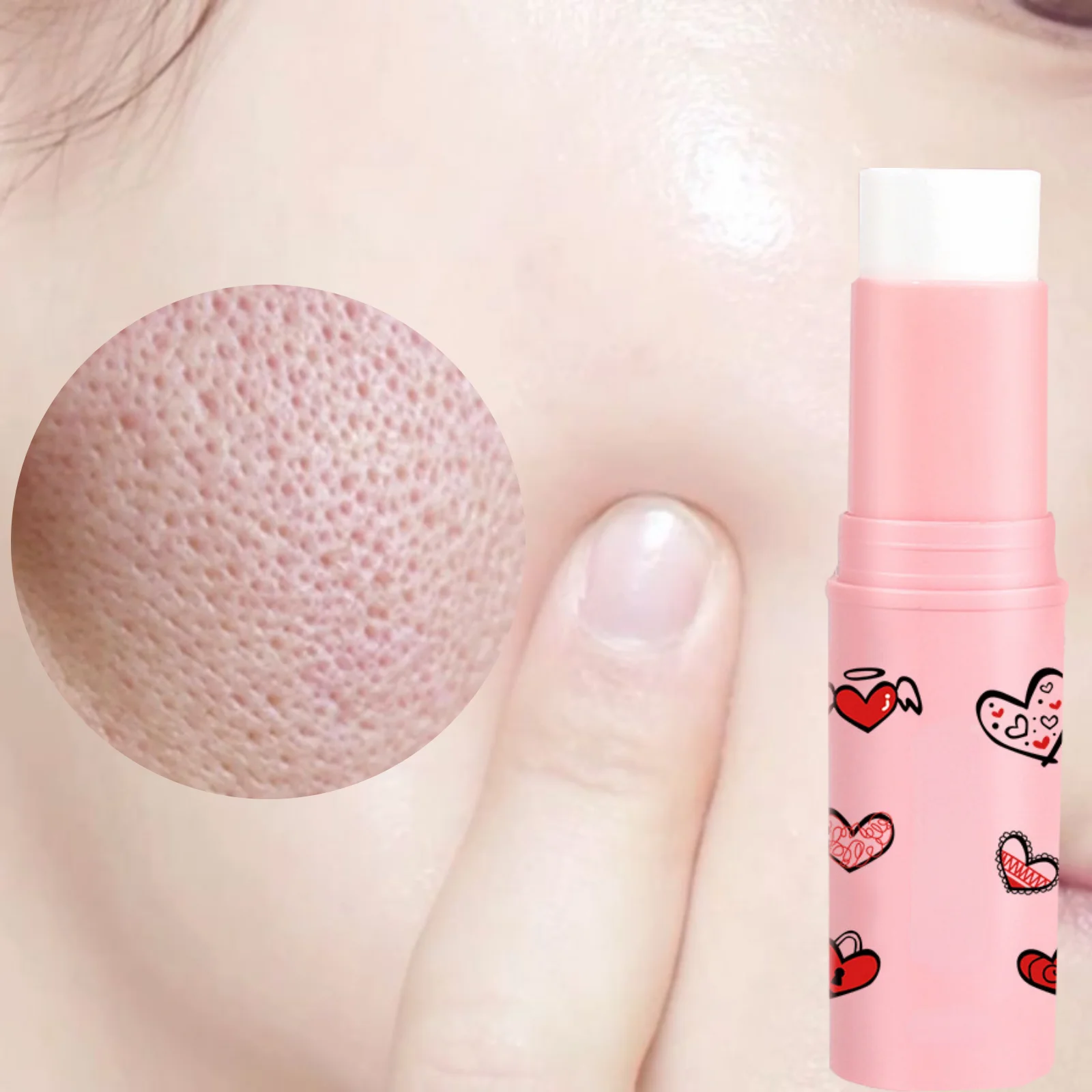 1PC Invisible Pore Primer-Smoothes Fine Lines, Moisturizes and Controls Oil, Brightens Face, Covers Blemishes, and Smooths Pores