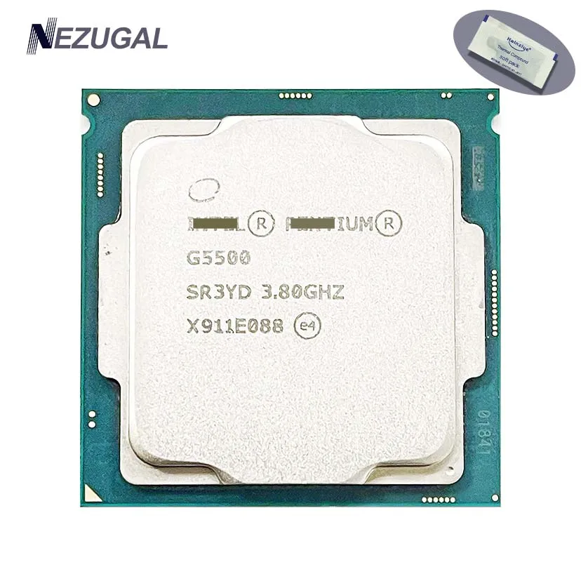 G5500 3.8 GHz Dual-Core CPU Processor 4M 54W LGA 1151