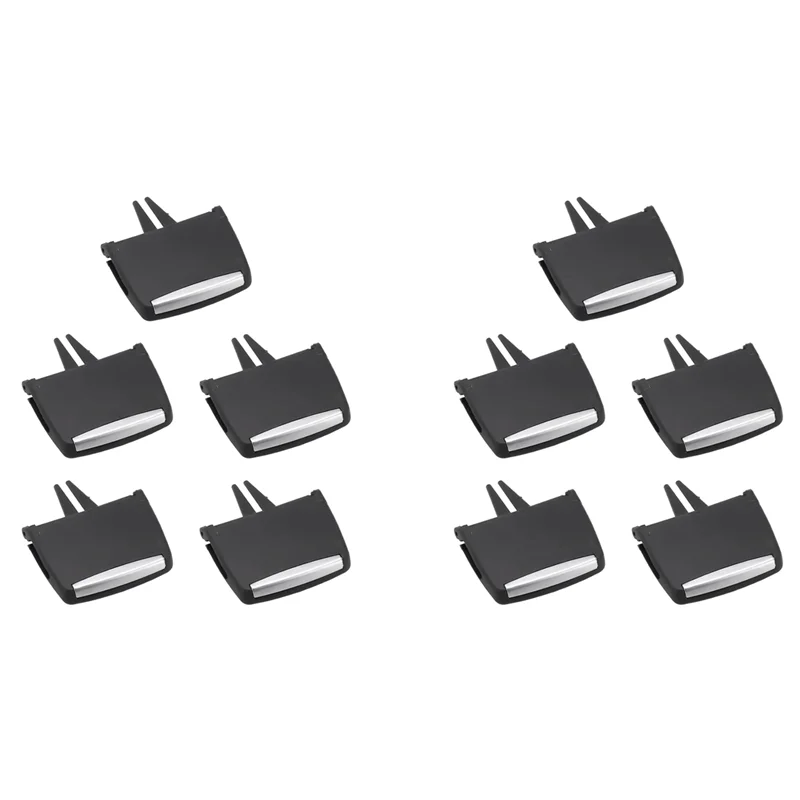 

10X Car Air Conditioning Vent Outlet Tab Clip Repair Kit Air Vent Adjustment Buckle For Volvo XC90 2019-2023 31366914