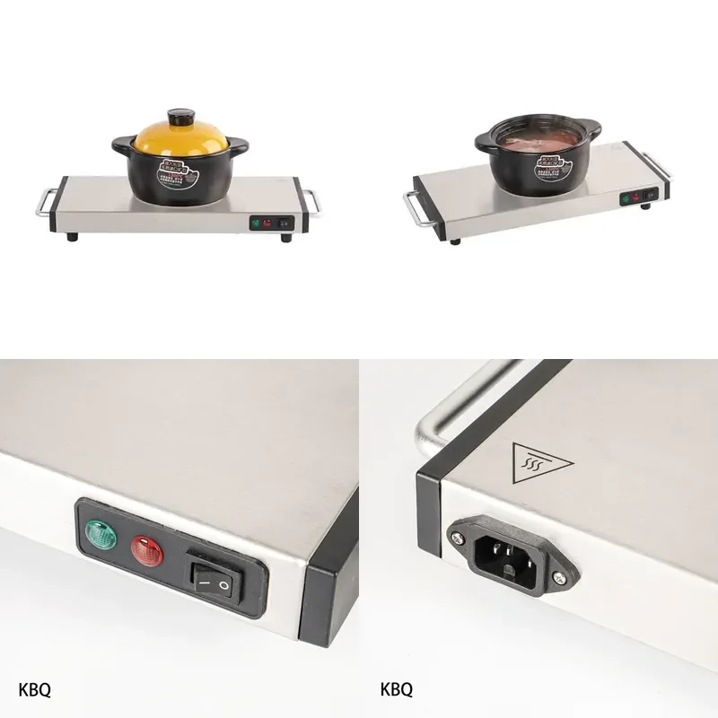 

KW-2041 Indoor stainless steel electric insulation board Winter food insulation pad Small appliances Cooked food
