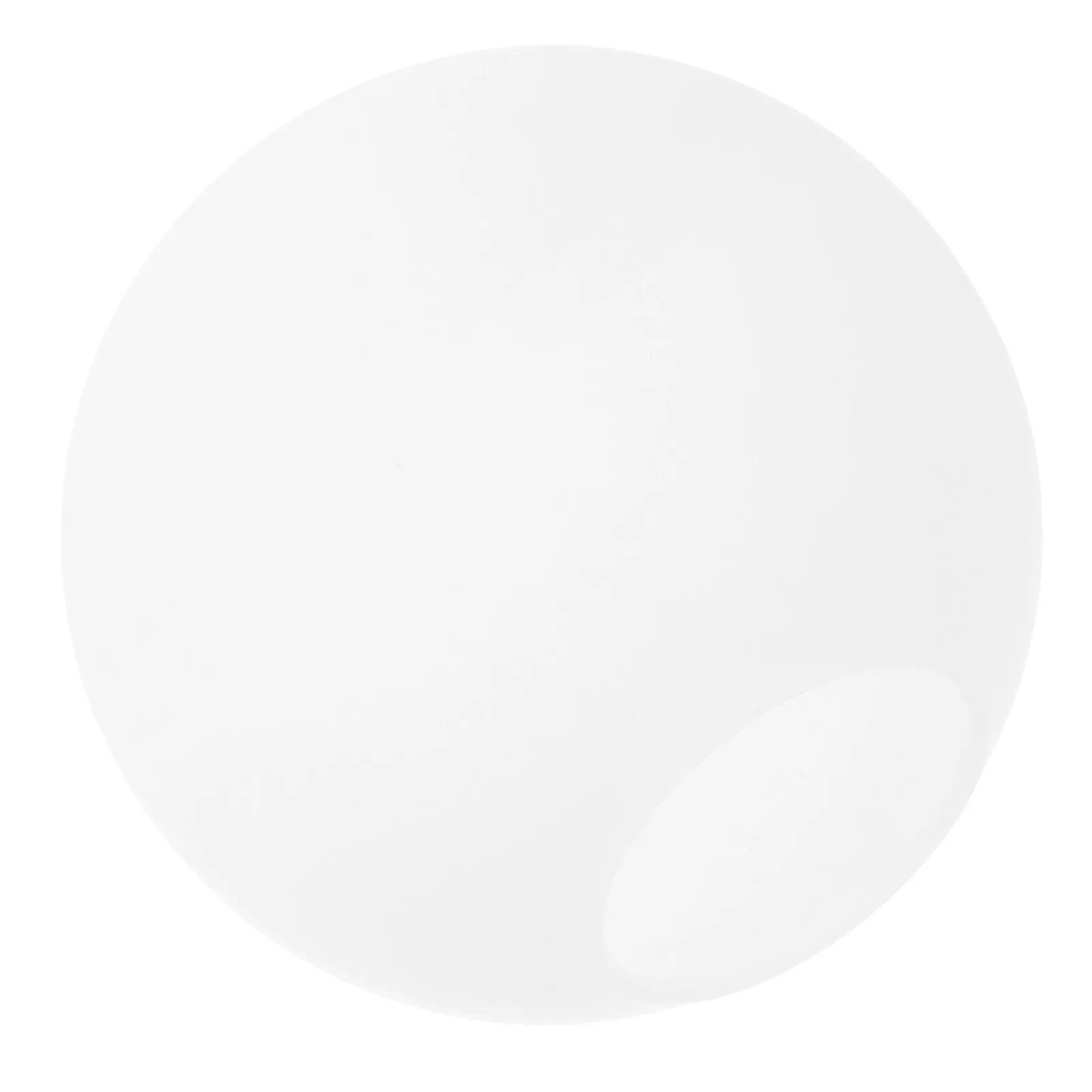 White Matte Glass Lampshade Globe Round Ceiling Lamp Cover Replacement Decorative Hanging Light Diffuser for Bedroom Living Room