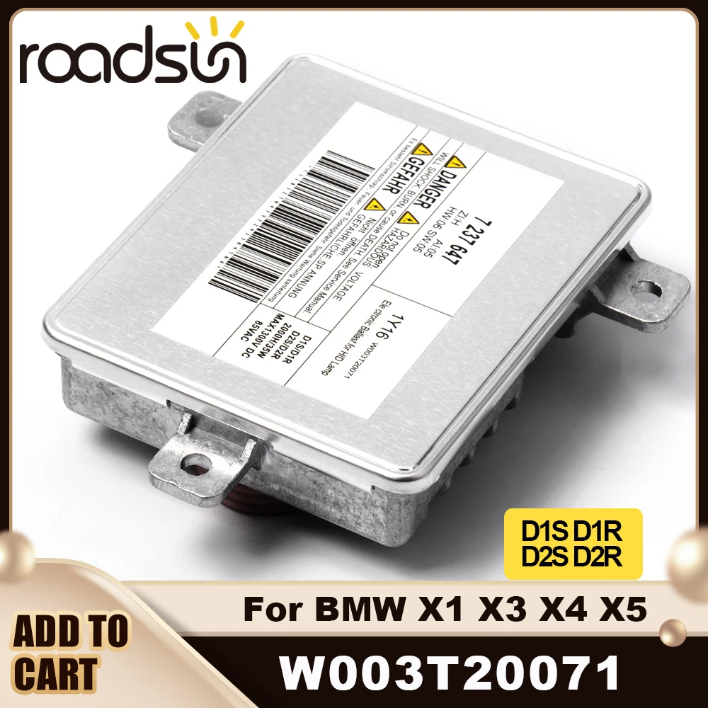 W003T20071 7237647 7 237 647 HID Ballast Xenon Control Block Unit 35W D1R D1S D2R D2S For BMW X1 E84 X3 F25 X4 F26 X5 E70 X5 F15