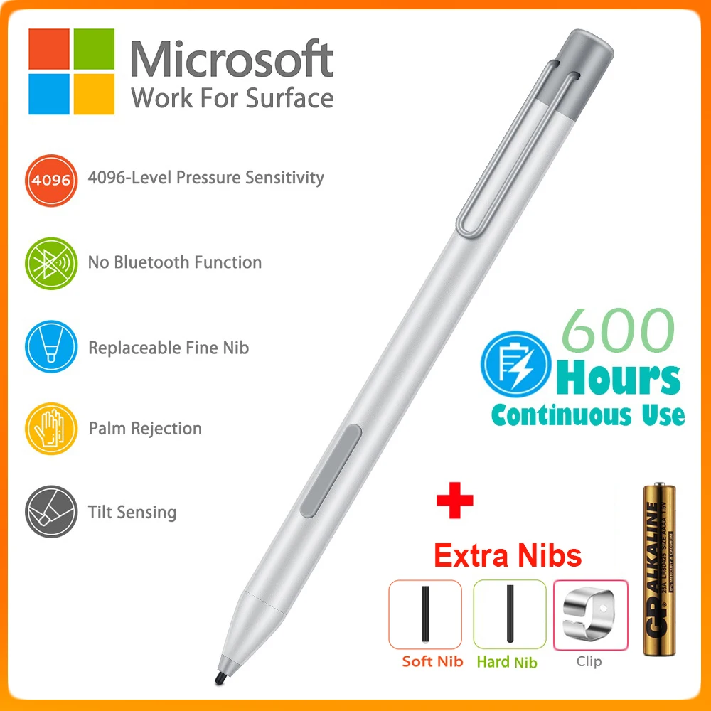 Stylus Pen For Microsoft Surface Pro 6 5 Surface Go Book 3 Laptop Studio Smart Pen Touch With Extra Nibs for HP Envy X360 ASUS