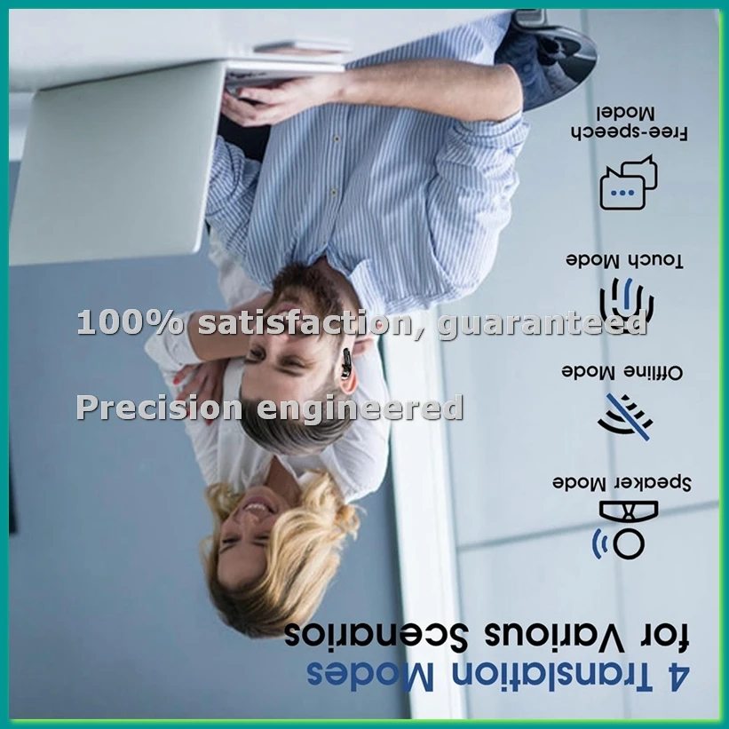 

Многоязычная гарнитура для перевода, гарнитура для перевода с шумоподавлением и Bluetooth, портативная гарнитура для перевода - TCES