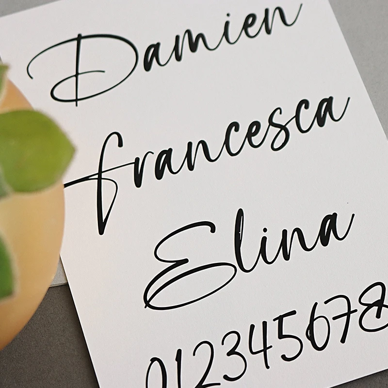 Autocollant personnalisé en vinyle avec nom, pour verre, proposition de demoiselle d'honneur, cadeaux, décoration de mariage, bouteille, autocollants de flûte de Champagne