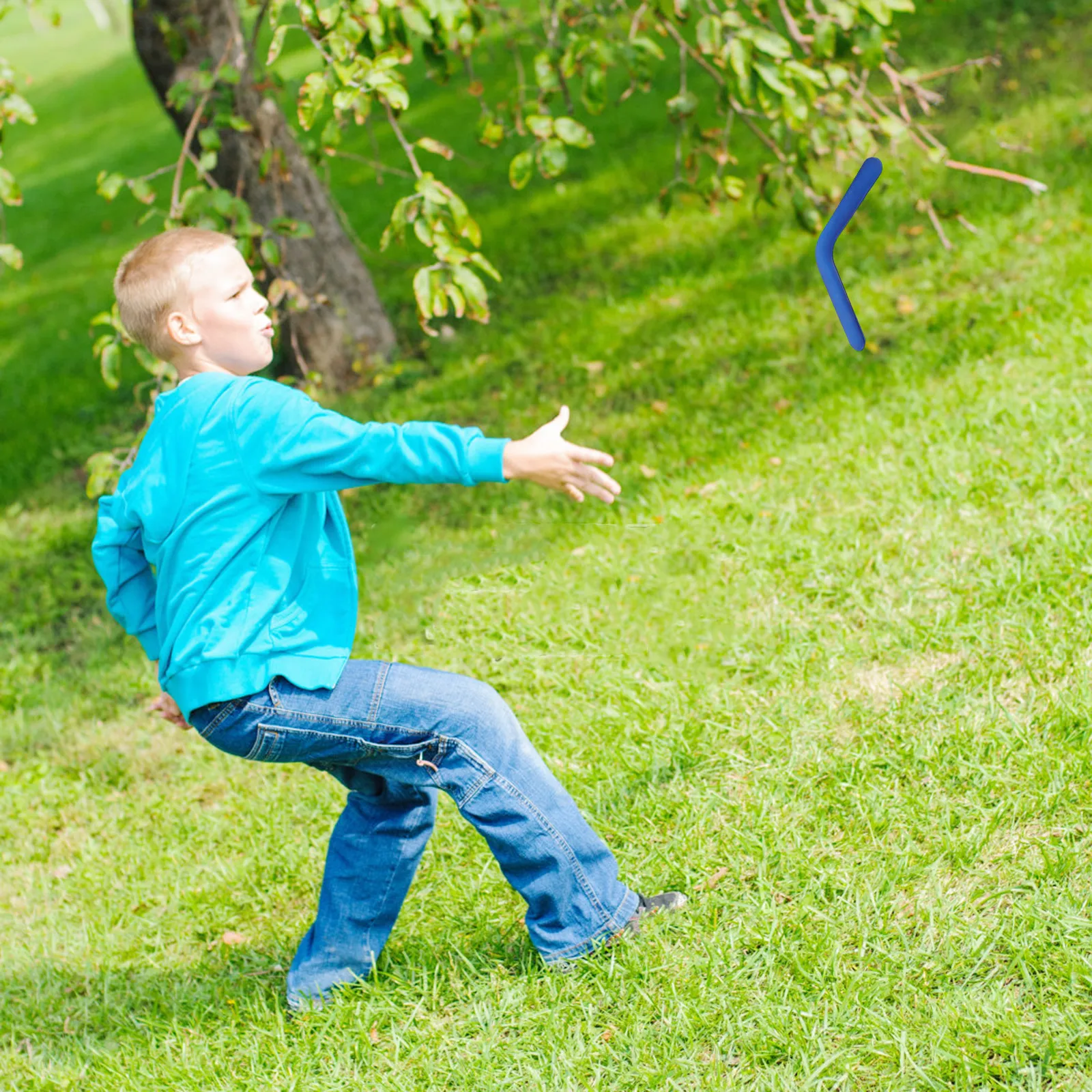 บูมเมอแรงสำหรับเด็ก ขนาด 14.3  - Kids Indoor Outdoor Games บทวิจารณ์และราคา