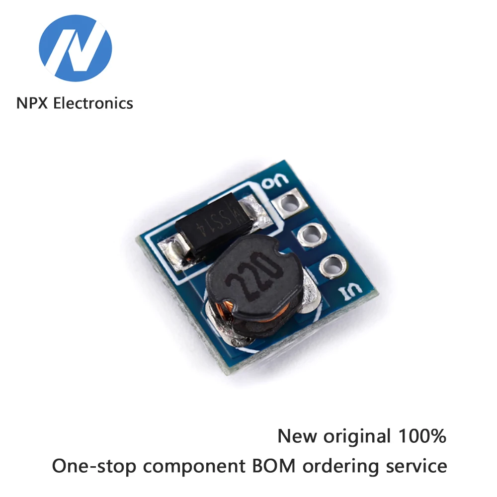 

1.5V, 1.8V, 2.5V, 3V, 3.3V, 3.7V, 4.2V to 5V DC-DC boost conversion module 20PCS