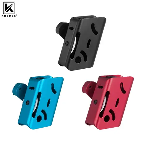 Tactical IPSC Holster Aluminum Magazine Pouch 360 Degrees Rotate USPSA Competition Shooting Mag Pouch For 1911 Glock CZ 75 USPSA