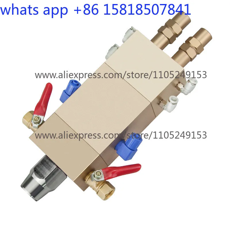 QLH-90 reactive suction double liquid flow increasing dispensing valve pneumatic precision gluing valve