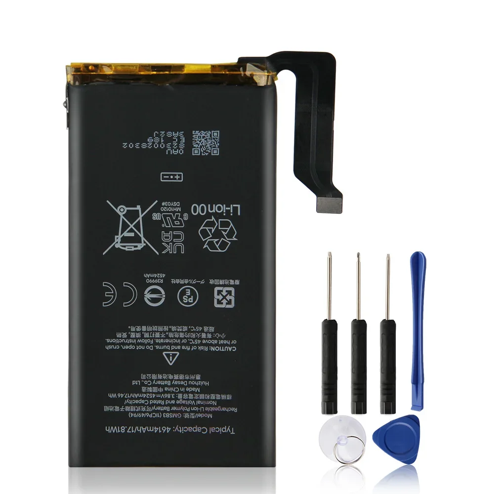 Replacement Battery GMSB3 G63QN GLU7G For Google Pixel 6 Google Pixel 6 Pro Google Pixel 6A Phone battery With tool