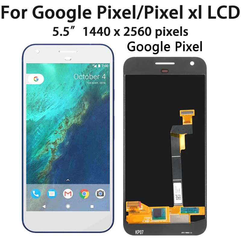 New AMOLED For HTC Nexus M1 Google Pixel XL LCD Touch Screen Digitizer Assembly Nexus S1 Google Pixel LCD Replacement