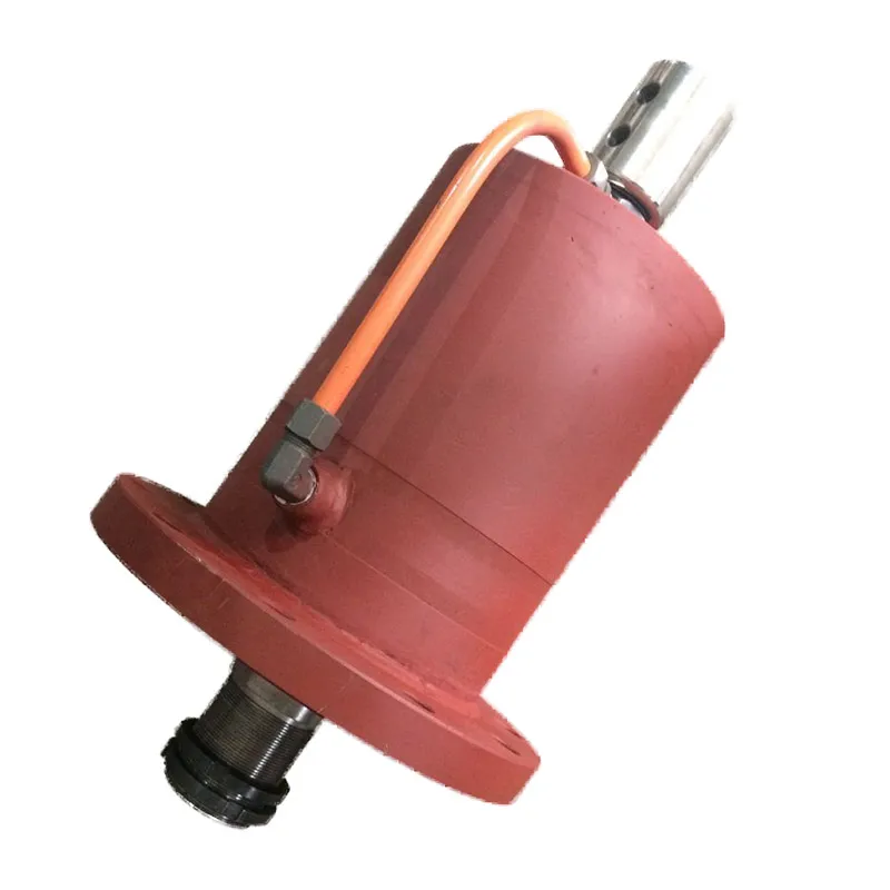 

Rotary joint welded hydraulic cylinder