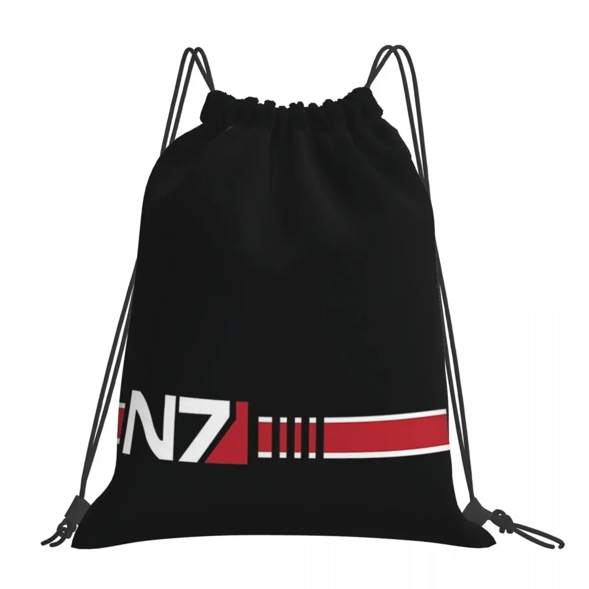 N7 Logo Rucksäcke Multifunktions tragbare Kordel zug Taschen Kordel zug Bündel Tasche Sporttasche Bücher tasche für Mann Frau Studenten