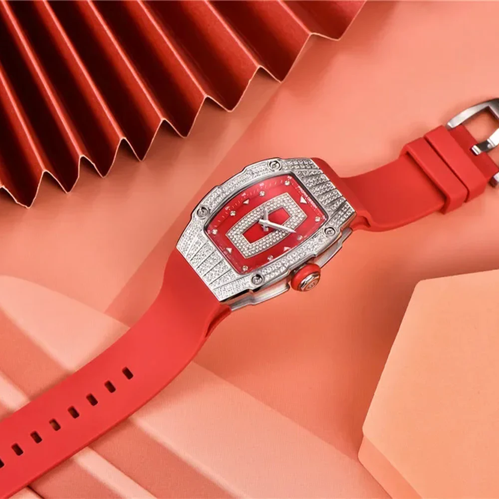 Neue PAGANI DESIGN Luxus Damenmode Quarzuhr Schweiz Ronda Movt Diamant Intarsien Damen Elegante Uhr Montreal Femme