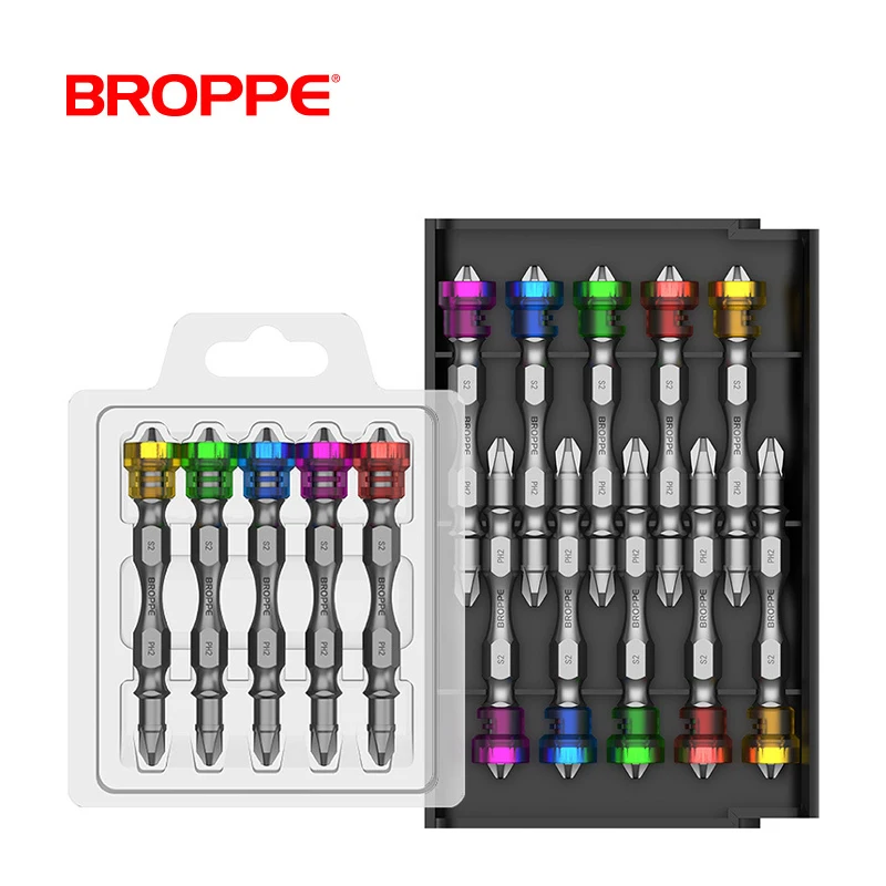 

5/10PCS Phillips Screwdriver Bit Set Electrician Tools 65mm PH2 Screwdriver Bits Screw Driver Tips Magnetic Power Bolt Driver