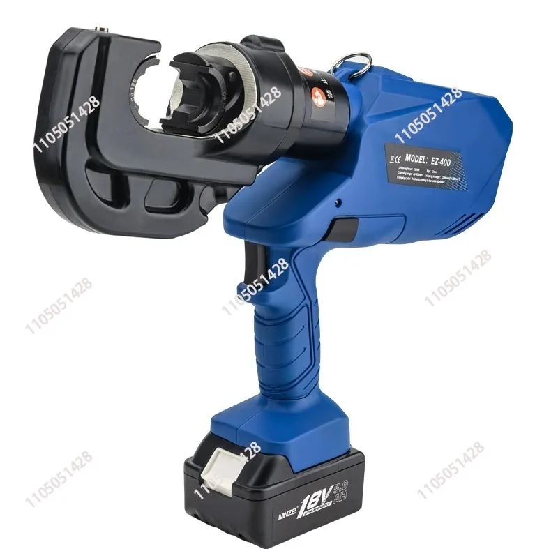 Electric Hydraulic Pliers EZ-300/EZ-400 Rechargeable Cable Copper and Aluminum Terminal Crimping Pliers Lithium Battery 18V