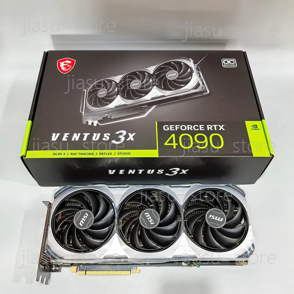 Broken RTX 4090 Trio/Suprim, Dead Graphics Card for Components, Scrap PCB, RTX 4090/5090 In Stock