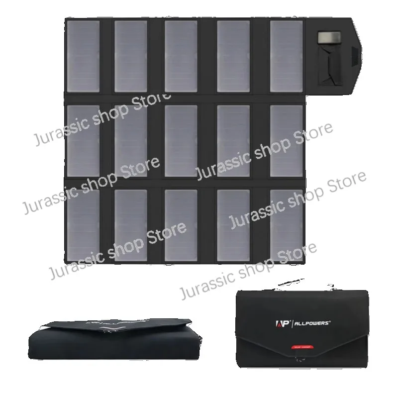 

High Power 100W Notebook Solar Folding Bag 12V5V Load Solar Charger