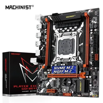 Makinist Z9-D7 X79 anakart desteği LGA 2011 Xeon E5 V1 & V2 CPU I7 işlemci DDR3 ECC RAM bellek NVME M.2 masaüstü kurulu