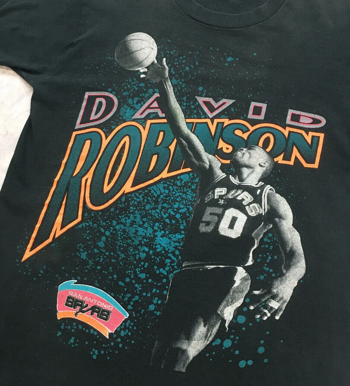 

David Robinson Men T shirt Black Sizes S to 5XL JJ3828